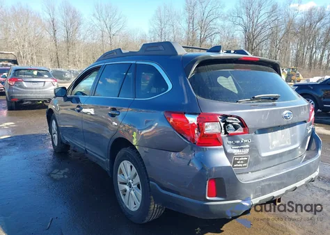 2017 Subaru Outback 2.5I Premium from USA, damaged, VIN 4S4BSACC5H3230377